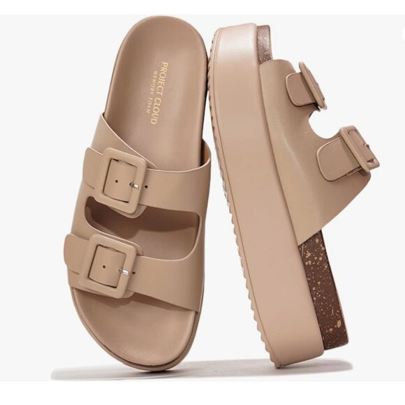 Cloud Wedge Platform Sandals - Picture 5 of 8